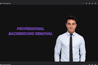 have the pleasure to help with digital services background removals,translations