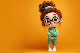 draw cute cartoon character