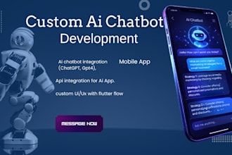 build ai chatbot, ai mobile app, ai power ios mobile app using flutterflow