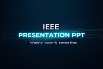 design ieee paper presentation PPT slides
