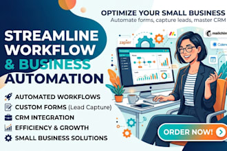 turn leads to client with automation forms CRM lead capture for small businesses