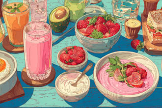 design food pop art of your food pop art
