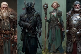 draw any fantasy character that you want