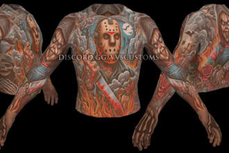 do custom tattoo for gta fivem
