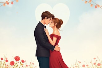 do couple portrait illustration
