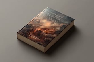 design a premium dark fantasy or gothic romance book cover
