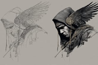 create an individual tattoo sketch for you
