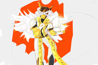 do stylized realism, anime, art, oc, fan art,
