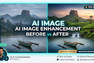 fix, enhance, and upscale your ai images professionally