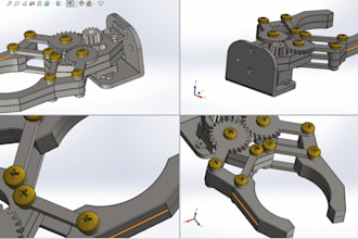 make simple 3d cad models in solidworks and catia