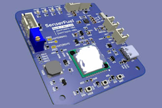 do pcb circit design, schematic pcb layout hardware development pcb board design