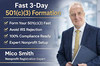 form your 501c3 nonprofit corporation fast and irs compliant