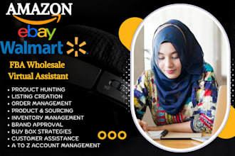 your expert amazon fba wholesale, ebay ds virtual assistant