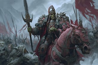 draw you as your favorite space marine chapter 40k warhammer