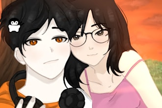 draw 2d character art