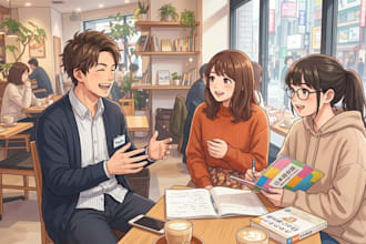 be your friendly japanese conversation partner