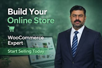 create a professional woocommerce store