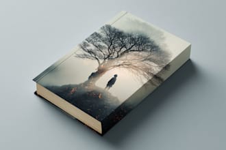 do fantasy book cover design, thriller book cover