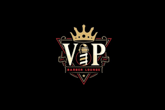 design barber barbershop salon logo
