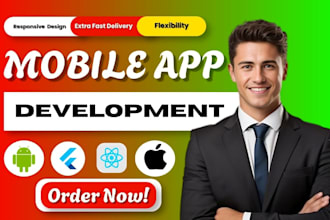 mobile app development, ios android app, flutter app developer, ai app creation