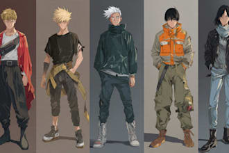 draw any character in anime style