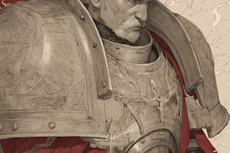 create warhammer 40k art