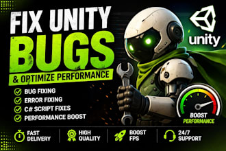 fix bugs in your unity game