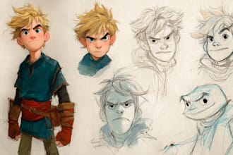 character design comic characters