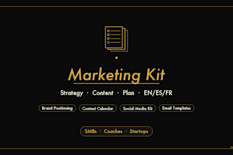create a complete marketing kit for your small business or brand