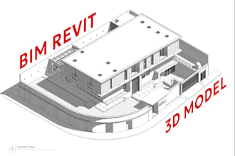 do bim architecture 3d model in revit