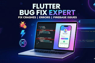 fix flutter bugs, errors, crashes and improve app performance