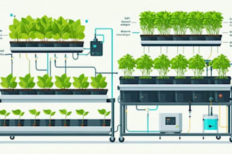 design greenhouse hydroponics, indoor grow room, polyhouse farming system layout