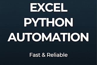 automate excel tasks using python and sql