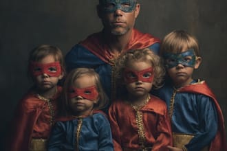 draw amazing superhero portraits and caricatures