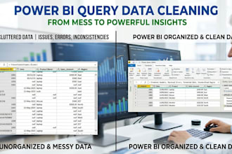 power bi data cleaning by power query