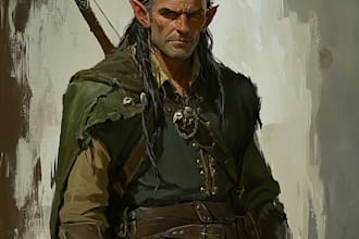 dnd character art and dnd character art