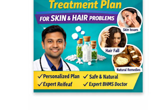 homeopathic treatment for skin and hair problems
