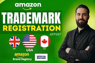 do trademark registration and trademark filing USA ,UK