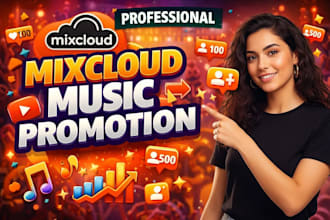 professionally offer mixcloud promotion through reposts organically