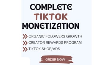 do tiktok monetization and organic growth for creator rewards program