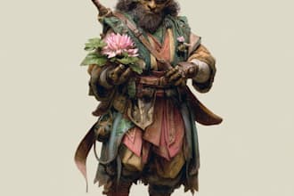 dnd character art and dnd character art