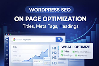 do on page SEO for wordpress website