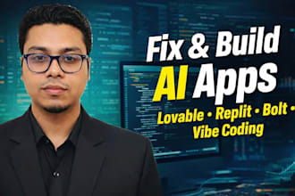 fix, build, and optimize your ai agent app built with lovable, bolt, and replit