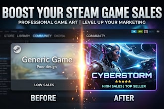 setup steam capsule, steam capsule artwork steam game art store page game banner