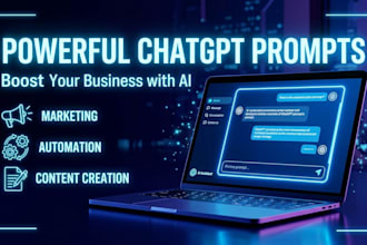 create powerful chatgpt prompts for your business
