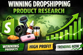 do shopify winning product research, dropshipping product research