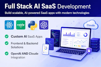 build ai saas platform, web site, API, and automation system