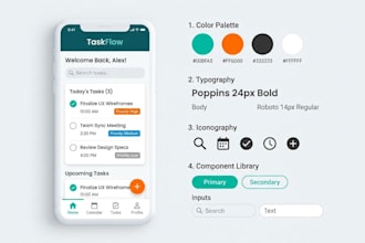 create UI UX design with fast response