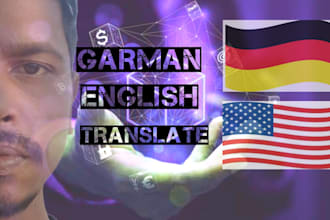 help you english to german translation in native excellence
