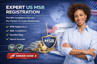 register US msb with fincen aml compliance msb registration USA crypto fintech